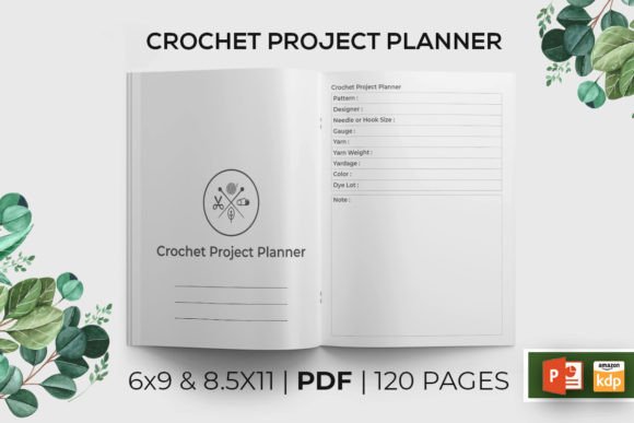 Download Crochet Project Planner Logbook - Crochet project planner Collection