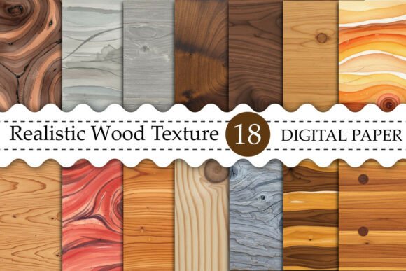 Download Realistic Wood Grain Texture Background - Premium Bundle