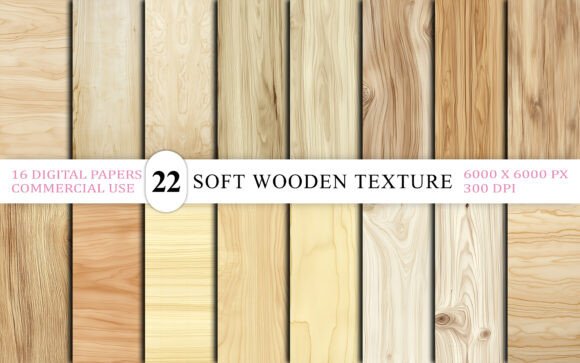 Download Minimal Light Wood Grain Digital Papers - Wood grain Collection