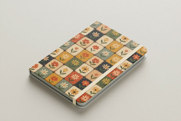 Download Retro Floral Tile Seamless Pattern - Floral tile Collection